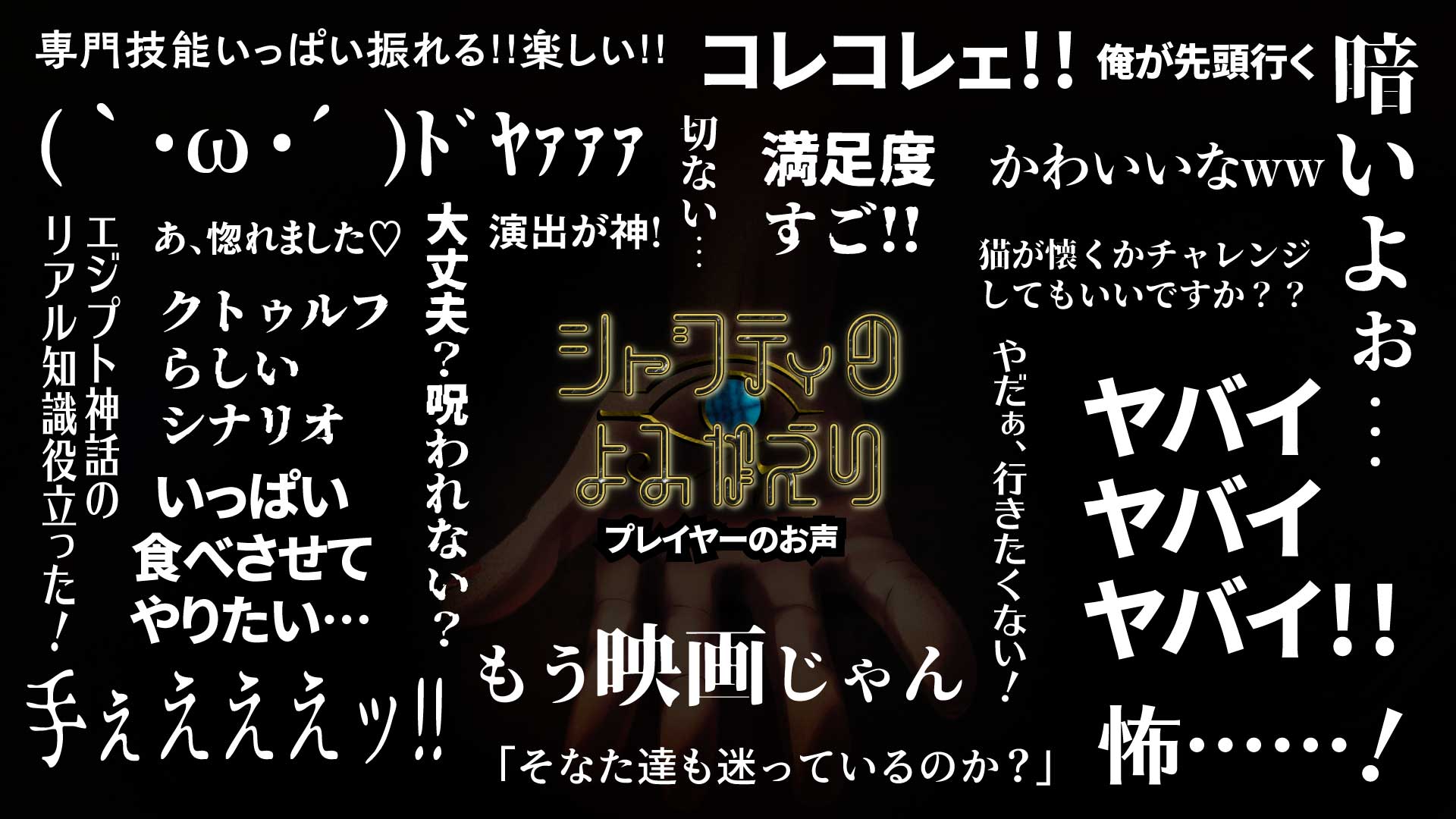 プレイヤーのお声